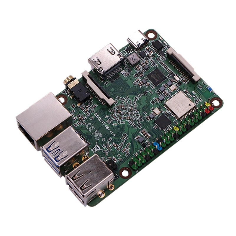 Rock Pi 4 Plus  B RK3399   6 ھ  